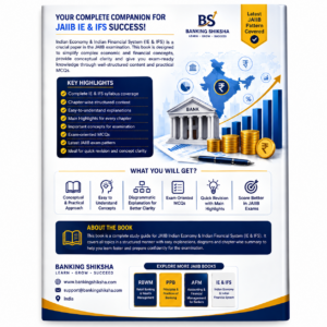 JAIIB 2026 Indian Economy and Indian Financial System PDF Book back cover